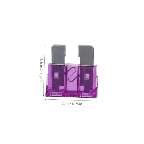 Kit de 50 fusibles automotrices mini para auto, RV y motorhome – Repuestos para automóvil, accesorios para vehículos recreativos miniatura 4
