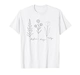 Photo Gallery foxglove daisy tulip garden lover, stile botanico minimalista maglietta Photo Gallery foxglove daisy tulip garden lover, stile botanico minimalista maglietta