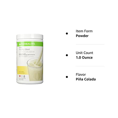 Herbalife Formula 1 Shake - Piña Colada Canister 26.4 Oz (750G) #TOP1
