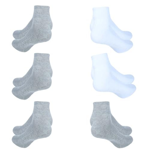 Image of Ankle Socks for Men|Sneaker Socks Breathable Socks for Loafers|Athletic Running Socks Gym Everyday Sock|6 Pairs