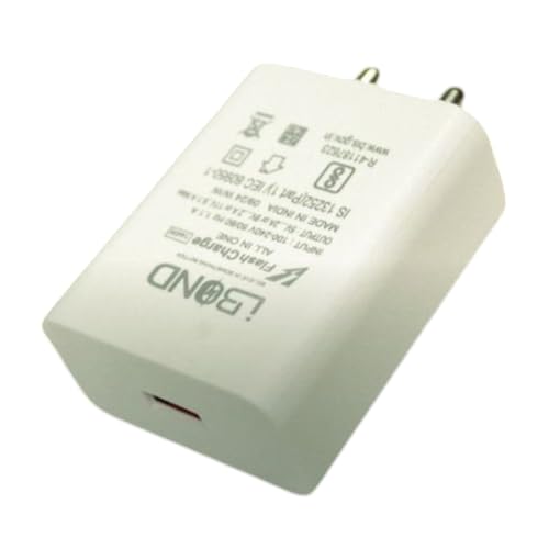 Image of Flash Charger 144W | Universal High-Speed Mobile Charger | Made in India | BIS Certified | Smart Output 5V /2.4A | Compatible with Android, iOS & USB Type-C Devices