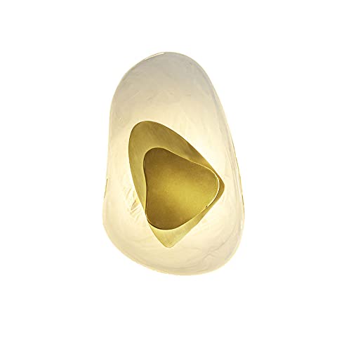 Aplique de pared LED de cobre de alta calidad y pantalla de cristal de diseño creativo