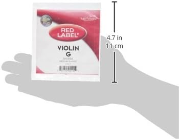 Super Sensitive Red Label Violin G String 3/4 Medium