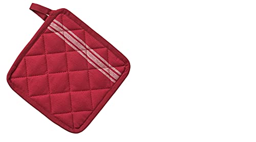 Ikea HILDEGUN - Soporte para ollas, rojo, 19 x 19 cm, 1 unidad
