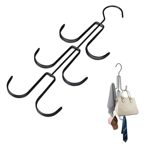 Sionhiuo Colgador De Bolsos | Perchero Metálico para Bolsos de Armario - Organizador de Bolsos y Complementos Estante Multinivel para Cinturones Gorros Hogar Viaje Regalo Mudanza Vestidor Diario Sionhiuo Colgador De Bolsos | Perchero Metálico para Bolsos de Armario - Organizador de Bolsos y Complementos Estante Multinivel para Cinturones Gorros Hogar Viaje Regalo Mudanza Vestidor Diario