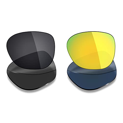 Mryok 2 Pair Polarized Replacement Lenses for Oakley Overtime Sunglass - Options