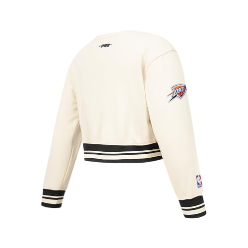 Image of Pro Standard Big Girls NBA Retro Classics Fleece Crewneck Sweatshirt