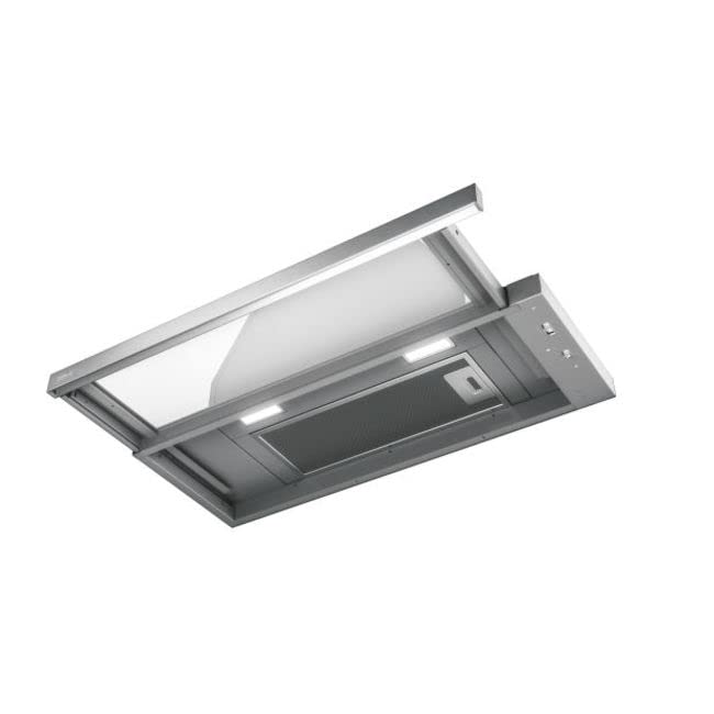Zephyr ZPI-E36B290 Pisa 180-290 CFM 36 Inch Wide Under Cabinet Range Hood with LumiLight LED Lighting - Stainless Steel/Glass