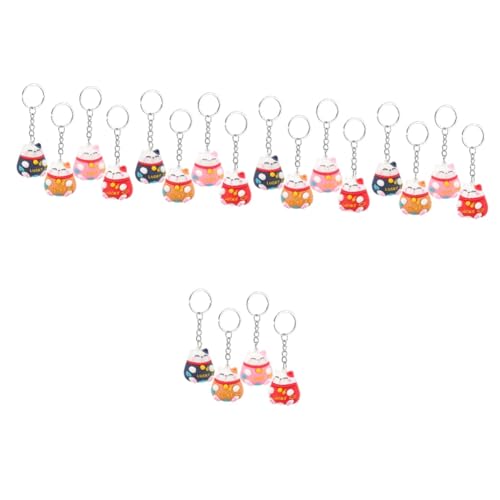 Pendentifs Maneki Neko colorés LIFKOME pour décorer vos clés et sacs à dos au quotidien
