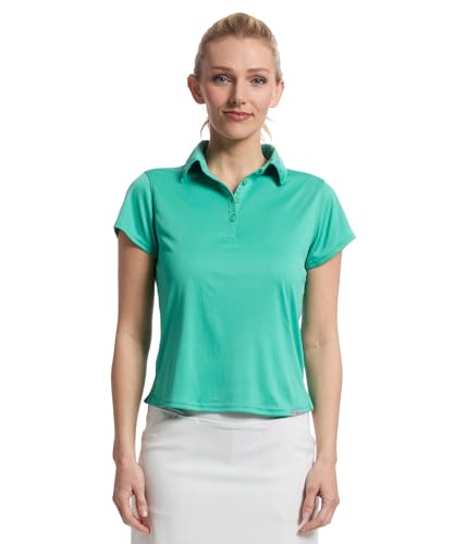 Polo à manches courtes Tidal Tee femme t-shirt sport col respirant