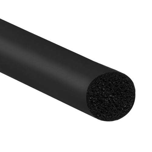 Image of PATIKIL 5 /16 Inch x 65.6 Feet Backer Rod, Foam Rope Caulk Crack Joint Filler Roll Seal Weather Strip for Home Construction, Black