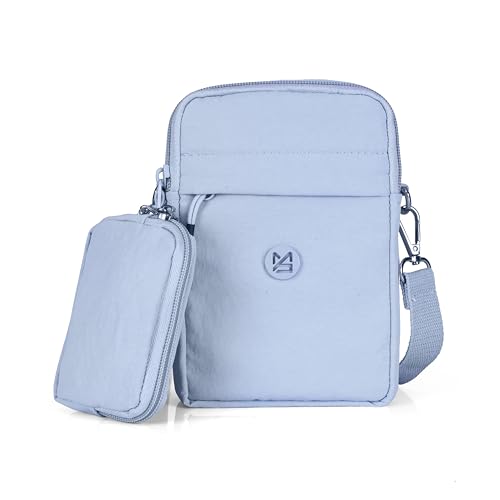 Image of BAG IN Small Crossbody Bag for Women with Detachable Pouch - Multi-Color Travel Shoulder Bag, Light weight Phone Purse with Adjustable Strap