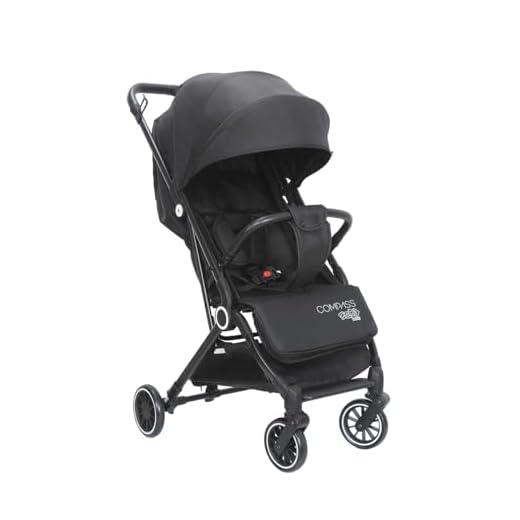 Maxi Baby Carrinho de Bebê Passeio Vira Berço COMPASS (Preto)