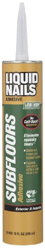 Liquid Nails LN902 VOC 10-Ounce Subfloors and Construction Adhesive