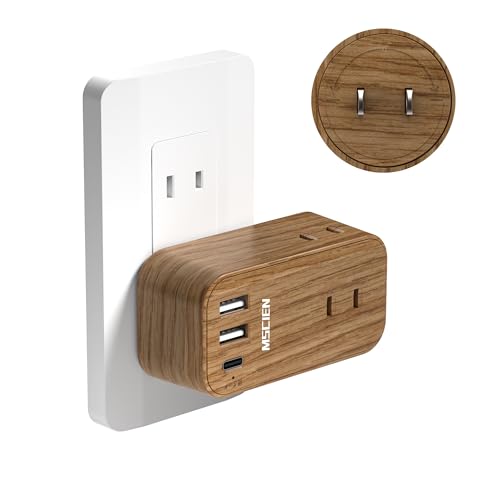 「もう手放せない!」Mscienの木目調電源タップがAmazonタイムセールで23%オフ!