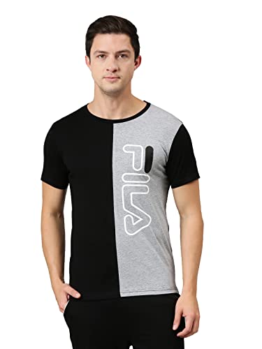 Image of Fila Men's Solid Straight T-Shirt