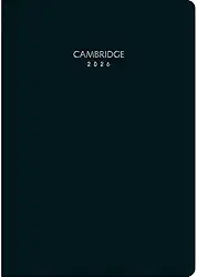 Tilibra - Planner Executivo Grampeado 17,8 x 25,4 cm Cambridge 90 G 2026 - Preta