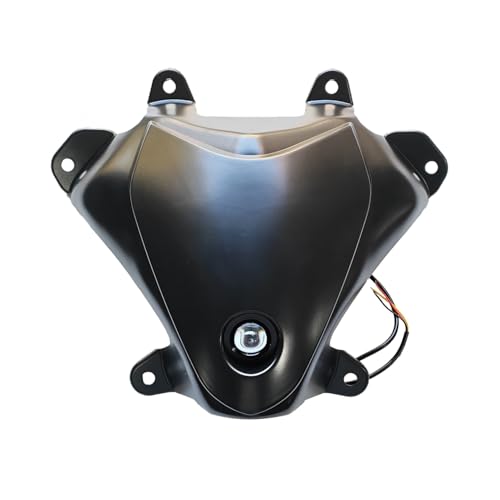 Phare avant moto noir mat premium pour Suzuki Hayabusa GSXR1300