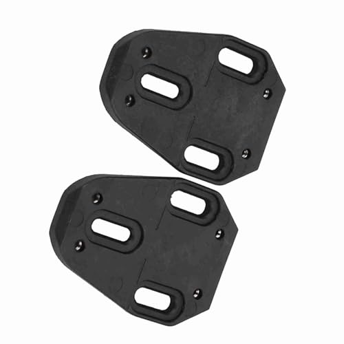 Cubierta adaptadora para placa de zapatillas de ciclismo Zero Nylon Negro, 1 par, protege calas y prolonga vida útil miniatura 4