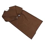 FIXOSHEE Ölbeständige Küchenschürze mit Langen Ärmeln 120 X 120cm Leichte Arbeitsschürze aus...