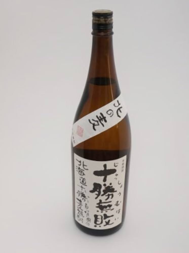 Amazon.co.jp: 負けない男の北海道十勝麦焼酎 十勝無敗 1800ml