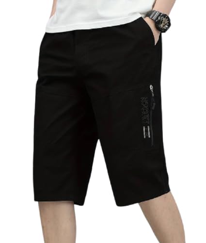 Image of TAGDO Men's Solid Cotton Shorts | Shorts Pant for Men | Shorts for Men (2003)