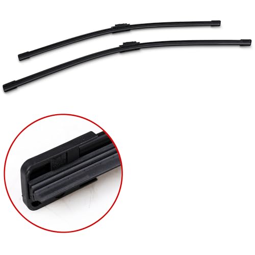 Image of Bosch Wiper Blade Aerotwin A615S, Length: 650mm /600mm - Set of Front Wiper Blades - Only for Left-Hand Drive (EU) | Driver and Passenger Side Original Equipment Replacement Blades