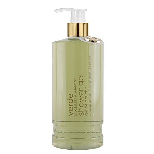 Gilchrist & Soames Verde Shower Gel & Body Wash - 15.5oz - Gently Cleansing, Zero Parabens, Sulfates, and Phthalates