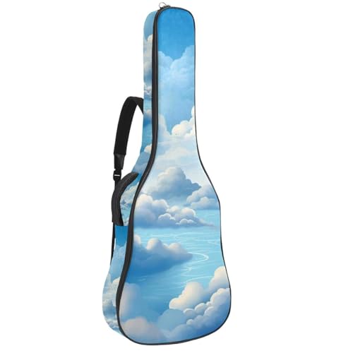 Housse pour guitare acoustique de 101,6 cm avec protection améliorée antichoc