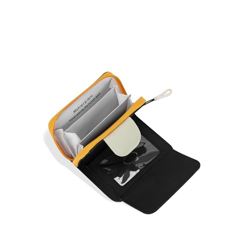 Image of Sherpani Barcelona, Nylon Bifold Zipper Pocket Wallet for Women, Travel Bag, RFID Protection