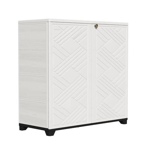 ZZM Indoor/Outdoor Storage Cabinet Waterproof, 34