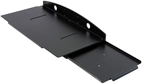 Ergotron – Keyboard Tray – Add-on for 100 Series Keyboard Arm Pivot – Black image 3