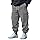 Men Cargo Joggers Pants Elastic Waist Drawstring Baggy Hiking Sweatpant Casual Athletic Jogger Sports Outdoor Trousers (CA/US, Alpha, X-Large, Regular, Regular, Gray)