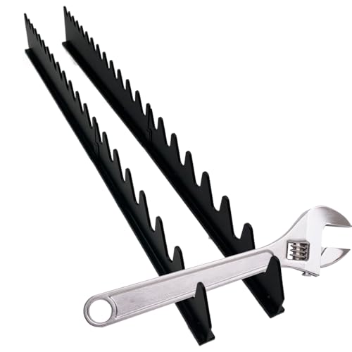 Dopsyesn Organisateur De Clés pour Boîte À Outils,Organisateur Magnétique pour Clés à Cliquet | Support De Rangement Robuste pour Tiroir De Cabinet...