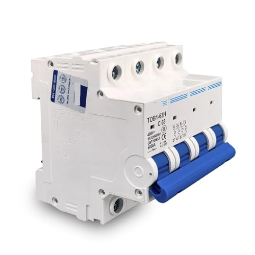 MCB TOB1-63 Disjoncteur 4 pôles AC Courbe C protégeant vos installations contre surcharges - 3
