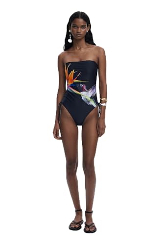 Desigual Swim_COLIBRÍ One P., 2000 Black, L