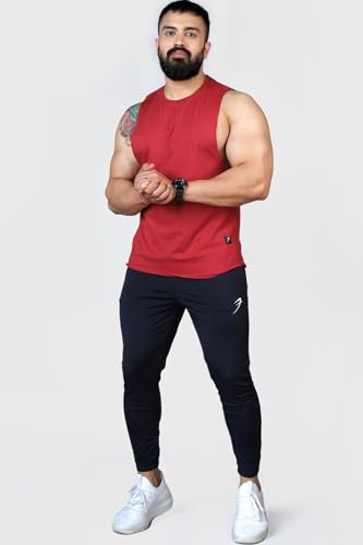Image of FUAARK Men's Cotton Sleeveless Tank Tops Gym Vest for Mens