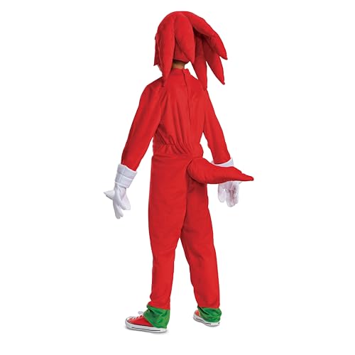 Disfraz Sonic Knuckles para Niños Talla 7/8 miniatura 2
