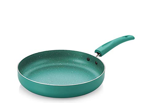 Image of Nirlon Galaxy 4-Piece Aluminium Non Stick Dishwasher Safe Induction Cookware Gift Set with Glass Lid, Green (Compatible with All Induction, Gas & stovetops Only)
