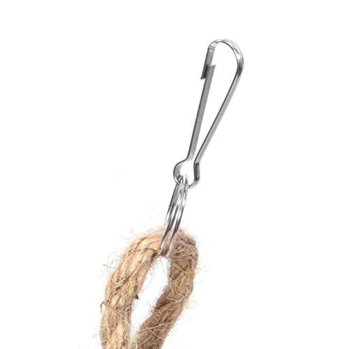 Hihey klimnet, hangmat, katoen, touw, klimwand, klimnet voor vogels, papegaaien, nylmstoken, golfstoken, zitvijken… - Afbeelding 4