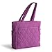 Vera Bradley Women's Featherweight Original Zip Tote, Iris Orchid, One Size