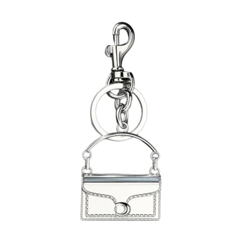 Tuxihapp Cute Mini Handbag Keychain for Car Key Fob Holder