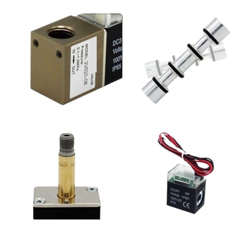 Vanne pneumatique 2V025-08 1/4 2 voies NC pour controle des fluides