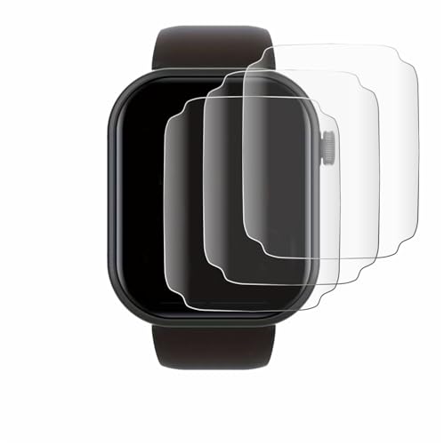 savvies 4x Full-Screen Protection Film for Smartwatch IDW15 1.8