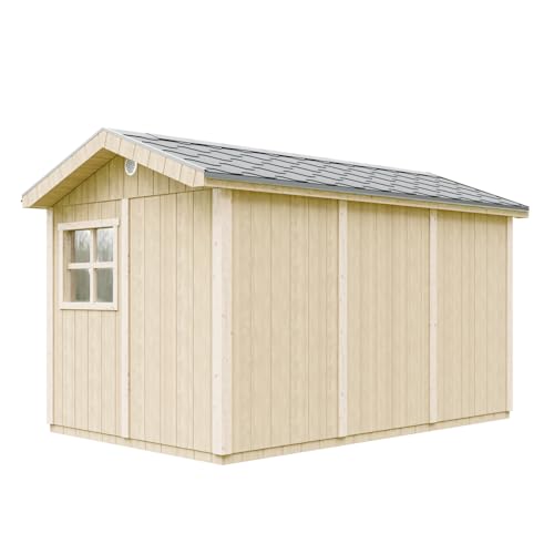 Abri de Jardin Qualité Premium 868 m² Timbela M914A terra Construction de Panneaux LP Smartside - vue 7