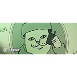 Thekapco x RIPNDIP マネーバッグ マウスパッド XXL ゲーミングマウスパッド 35.5インチx15.75インチ 拡張ノンスリップゲーミングマウスパッド ステッチエッジ オフィス、学校、自宅、ギフト用