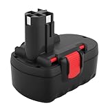 Joiry 18V 3000mAh Replacement Ni-MH Battery Compatible with Bosch BAT025 BAT026 BAT160 BAT180 BAT181 BAT189 Bosch Power Tools Battery