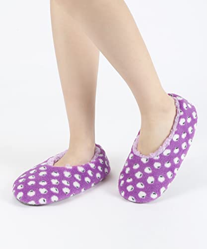 Image of DICUIRD Slipper Socks For Women With Grippers, Fuzzy With Non Slip Bottoms, Cozy Warm Fuzzy Slippers