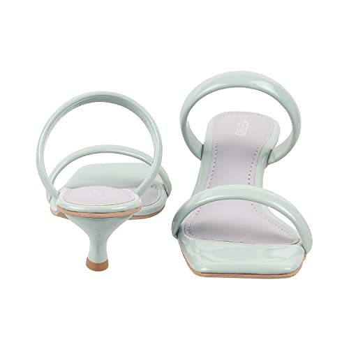 Image of Metro Women Kitten Heel Sandal