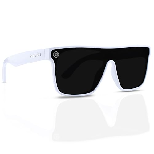 NEVEN Legend TR90 Polarized Shield Sunglasses for Men & Women - Large/XL Fit Sport Sunglasses for Active Lifestyles